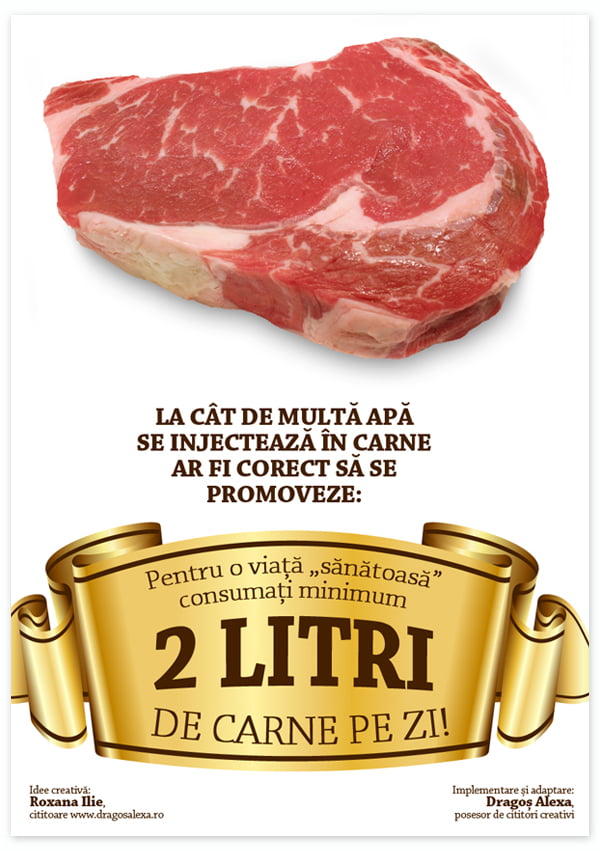 Reclama Industria carnii